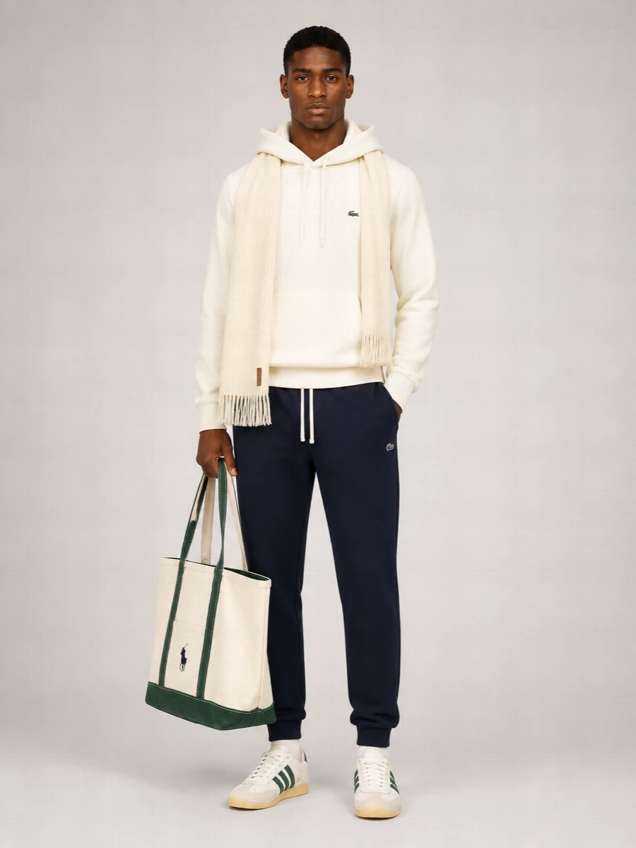 Lacoste Cotton Blend Hoodie