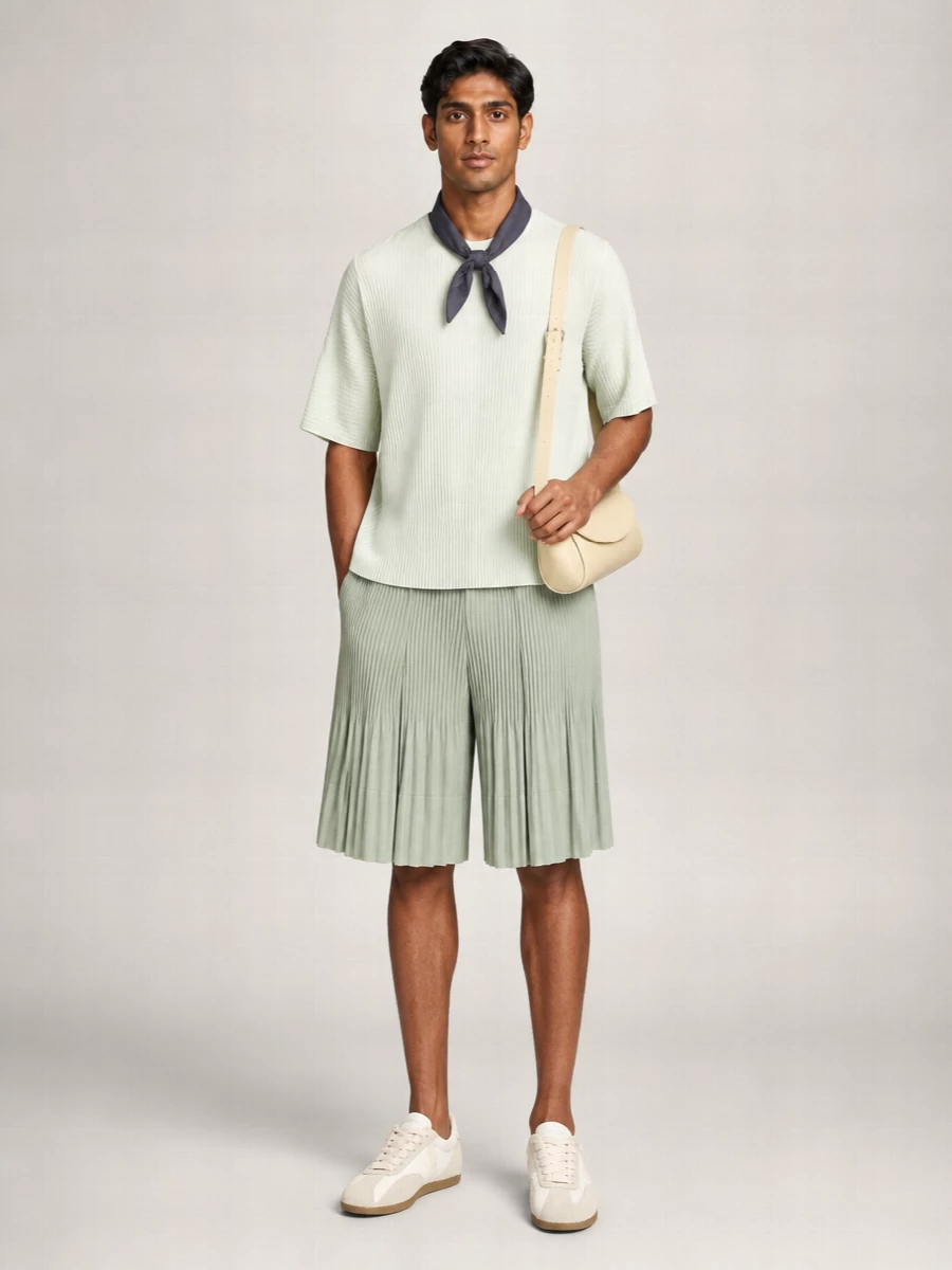 Homme Plisse Issey Miyake Polyester T-Shirt