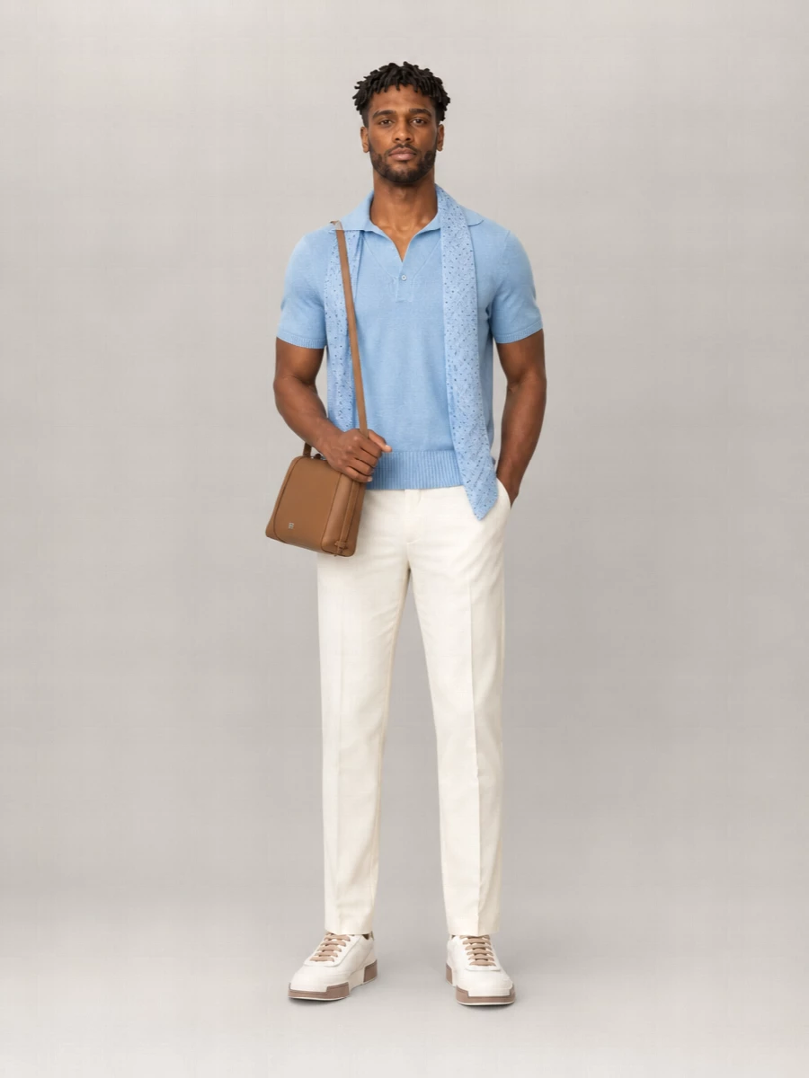 Dolce&Gabbana Cotton Blend Polo Shirt