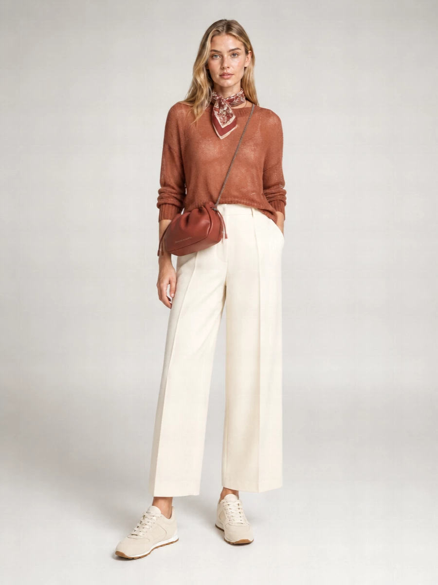 Brunello Cucinelli Mohair Crew-Neck Jumper