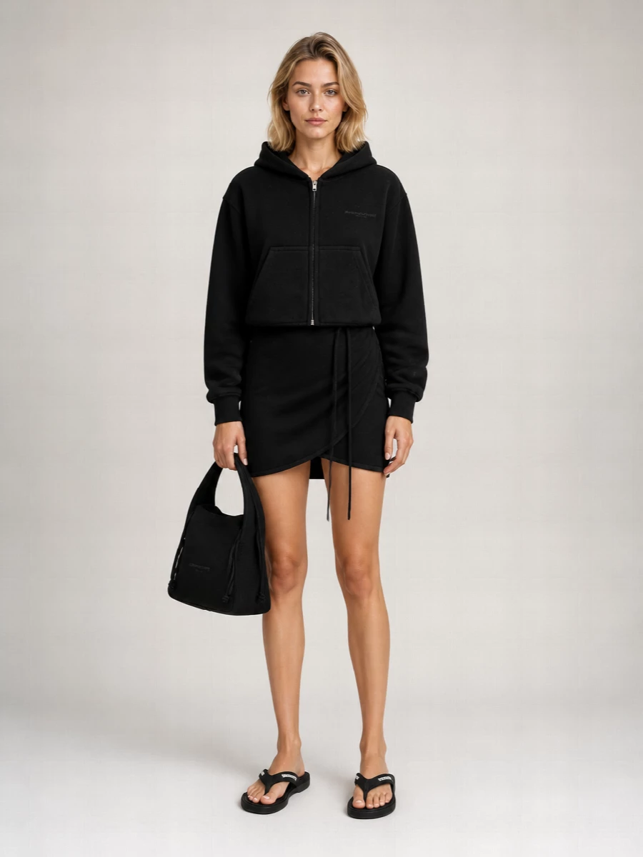 Alexander Wang Na Ribbed Shoulder Bag