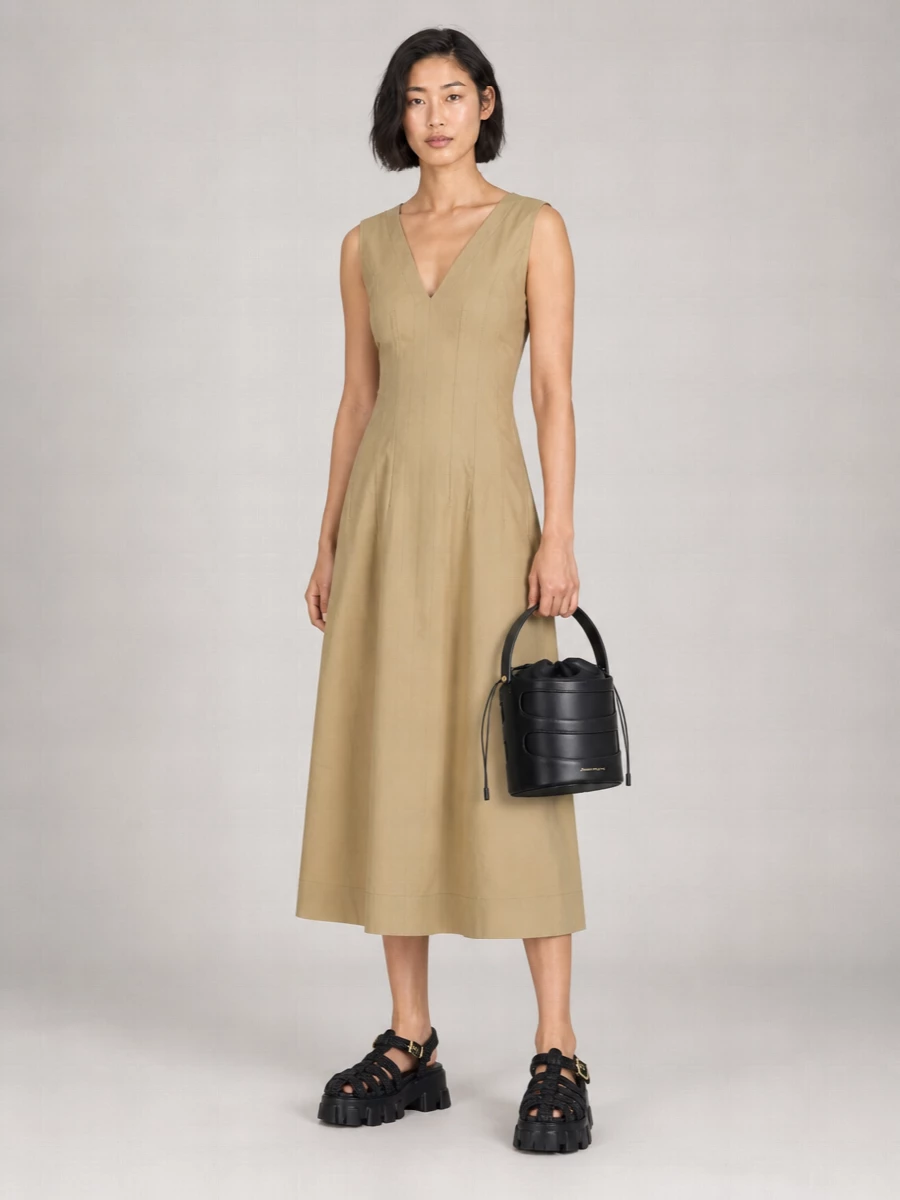 Alexander Mcqueen Leather Bucket Bag