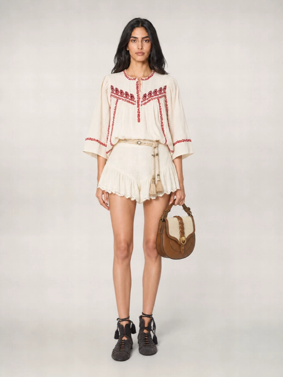 Isabel Marant Leather Lace-Up Boots