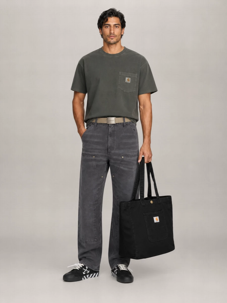 Carhartt Wip Cotton Loose Pocket Short-Sleeve T-Shirt