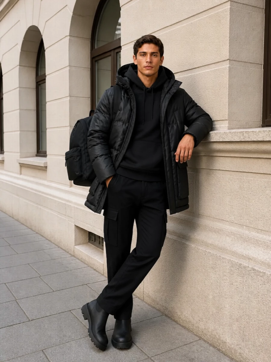 Belstaff parka stone island cargo burberry boots