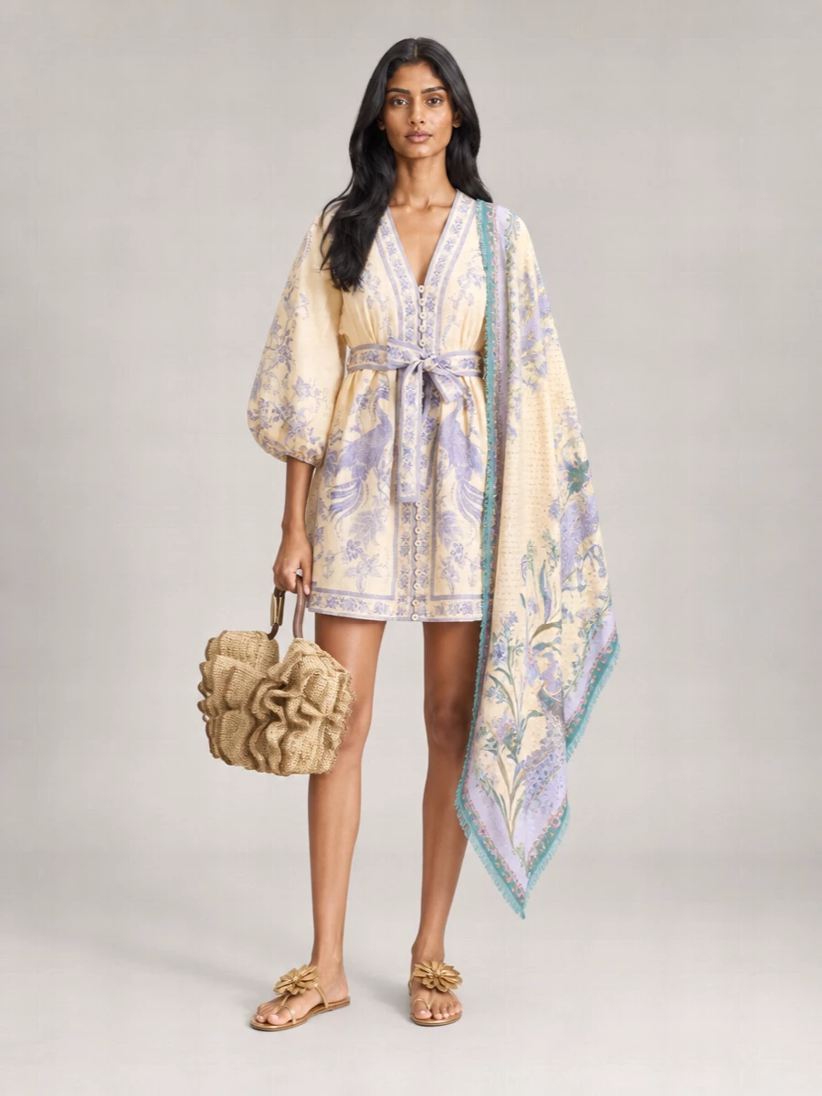Zimmermann Printed Cotton Pareo