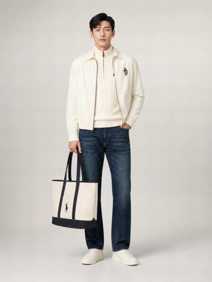 Polo Ralph Lauren Cotton Oversized Jacket