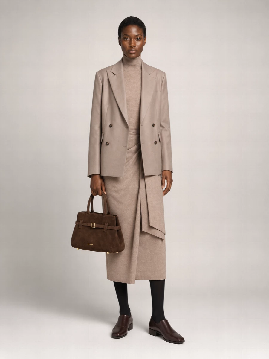Loulou Studio Double Breasted Wool Jacket