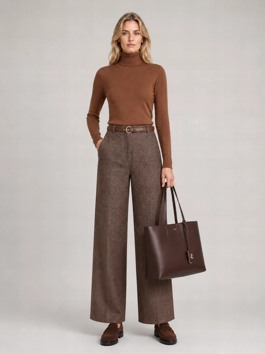 Jimmy Choo Shopper Leather Shoulder Bag