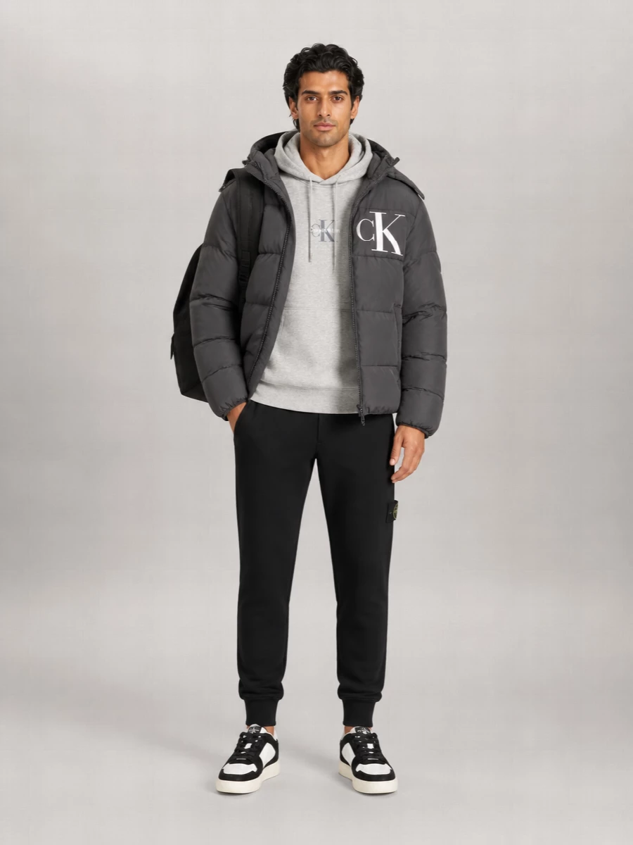 Calvin Klein Hooded Puffer Jacket