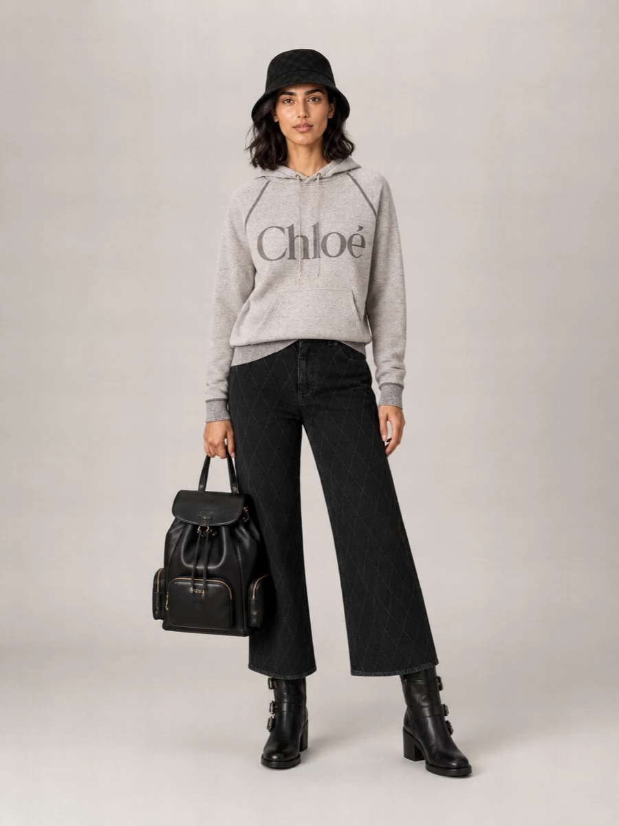 Miu Miu Leather Bucket Bag