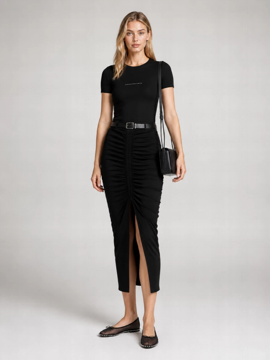 Alexander Wang Calf Leather Shoulder Bag