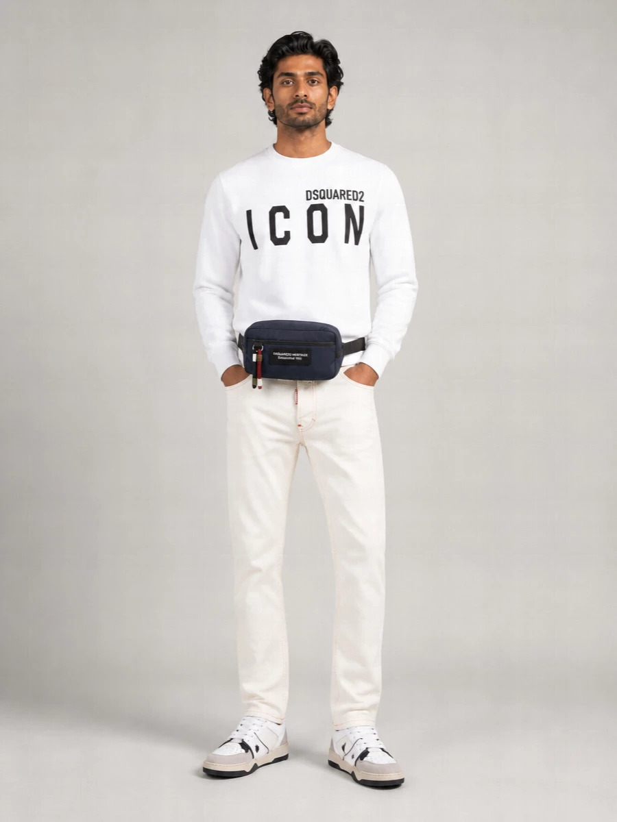 Dsquared2 Cotton Regular-Fit Logo-Print Sweatshirt