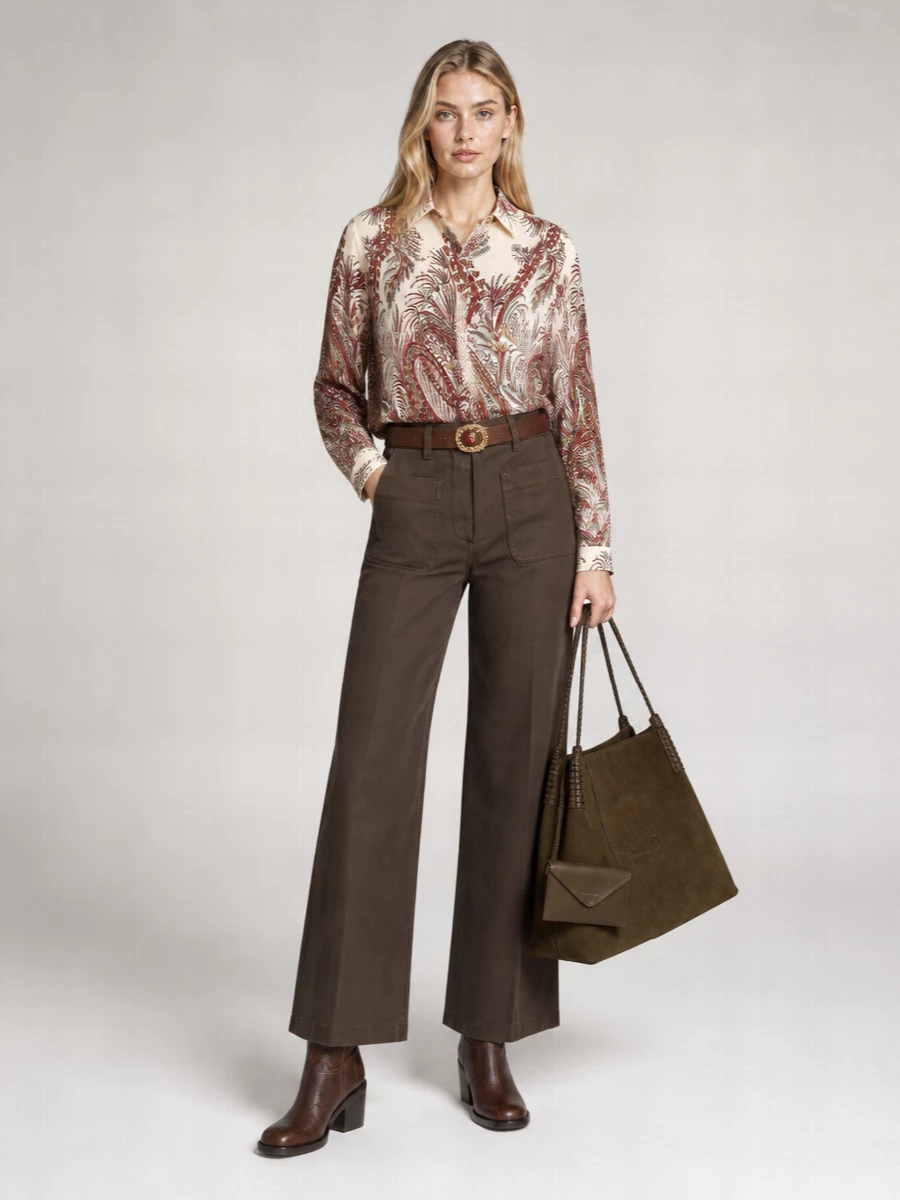 Etro Wide-Leg Jeans