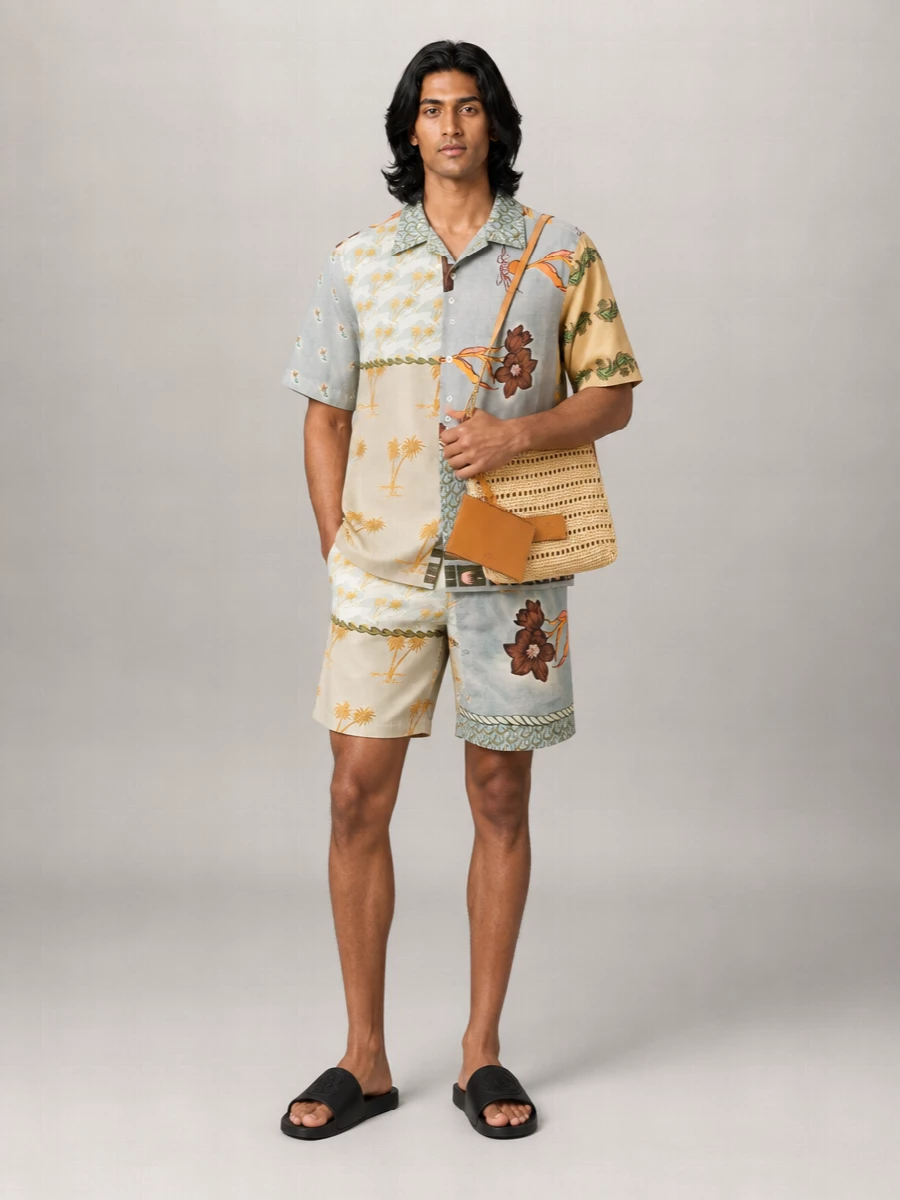 Paul Smith Floral-Print Swim Shorts