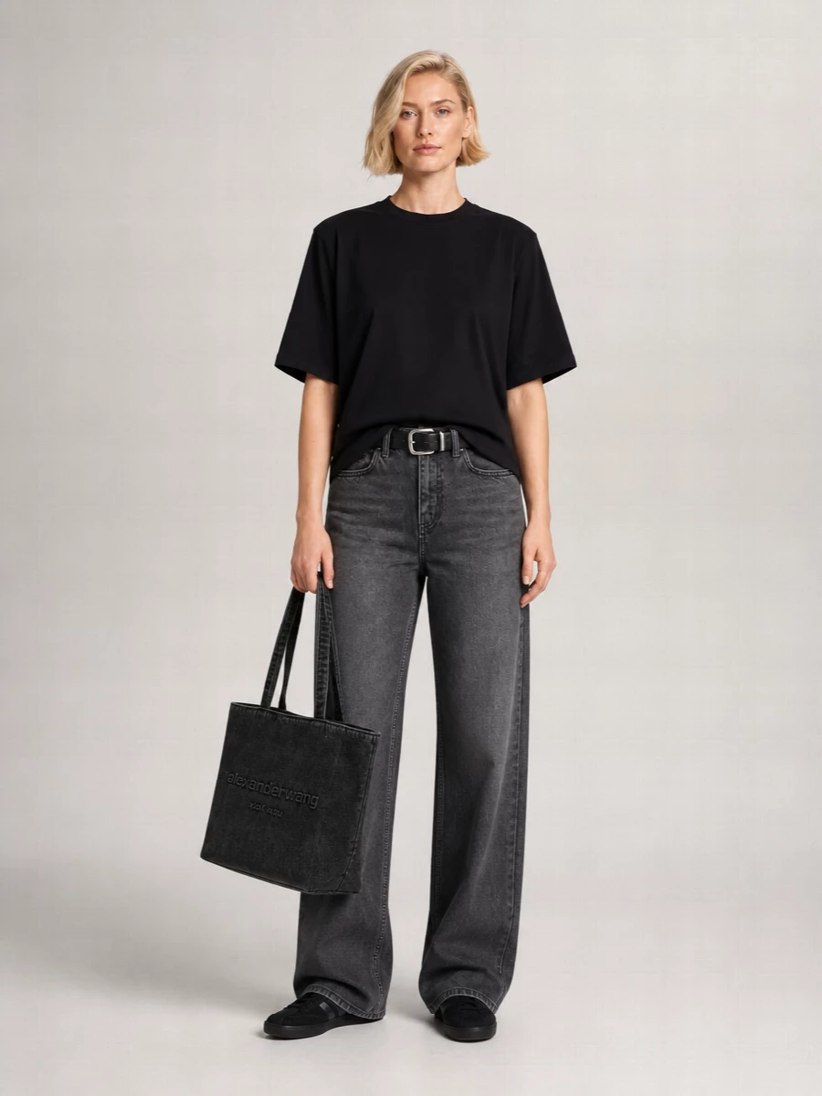 Alexander Wang Medium Denim Tote Bag