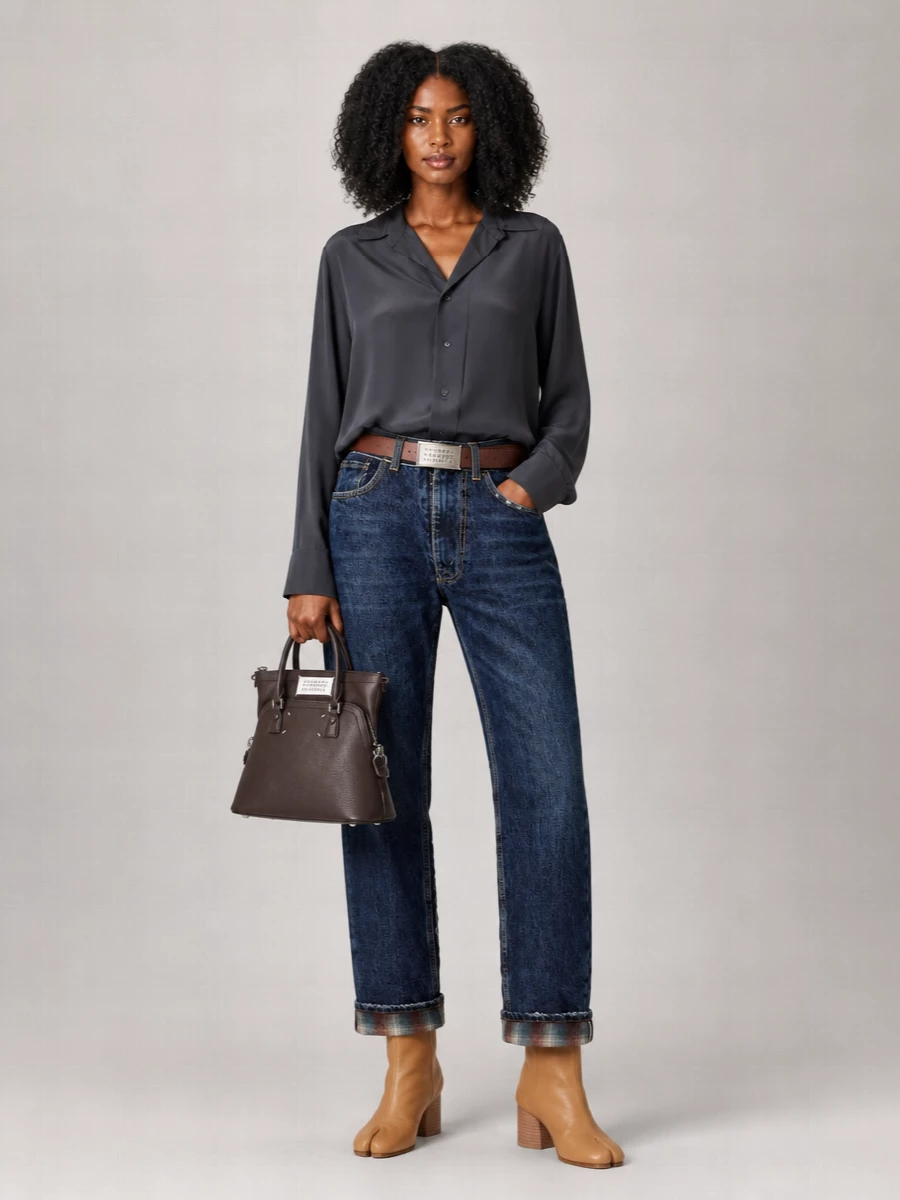 Maison Margiela Cotton Straight-Leg Jeans