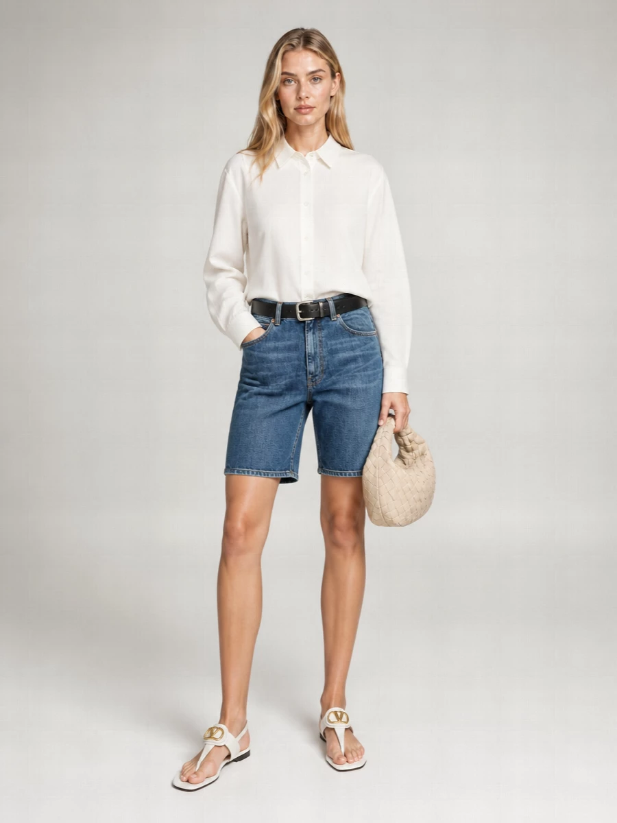 Valentino Garavani Denim Shorts
