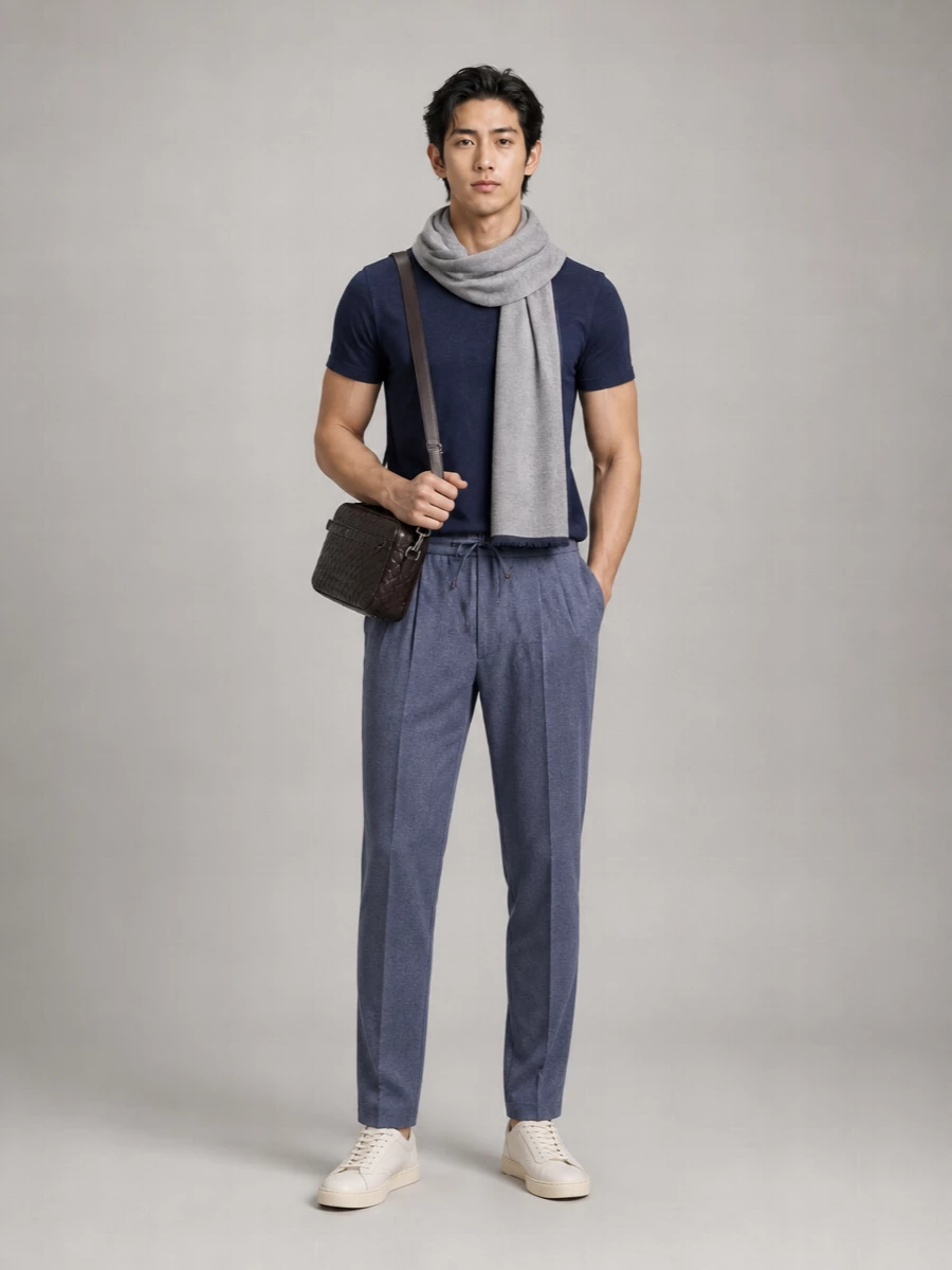 Brunello Cucinelli Ribbed Cotton Jersey T-Shirt
