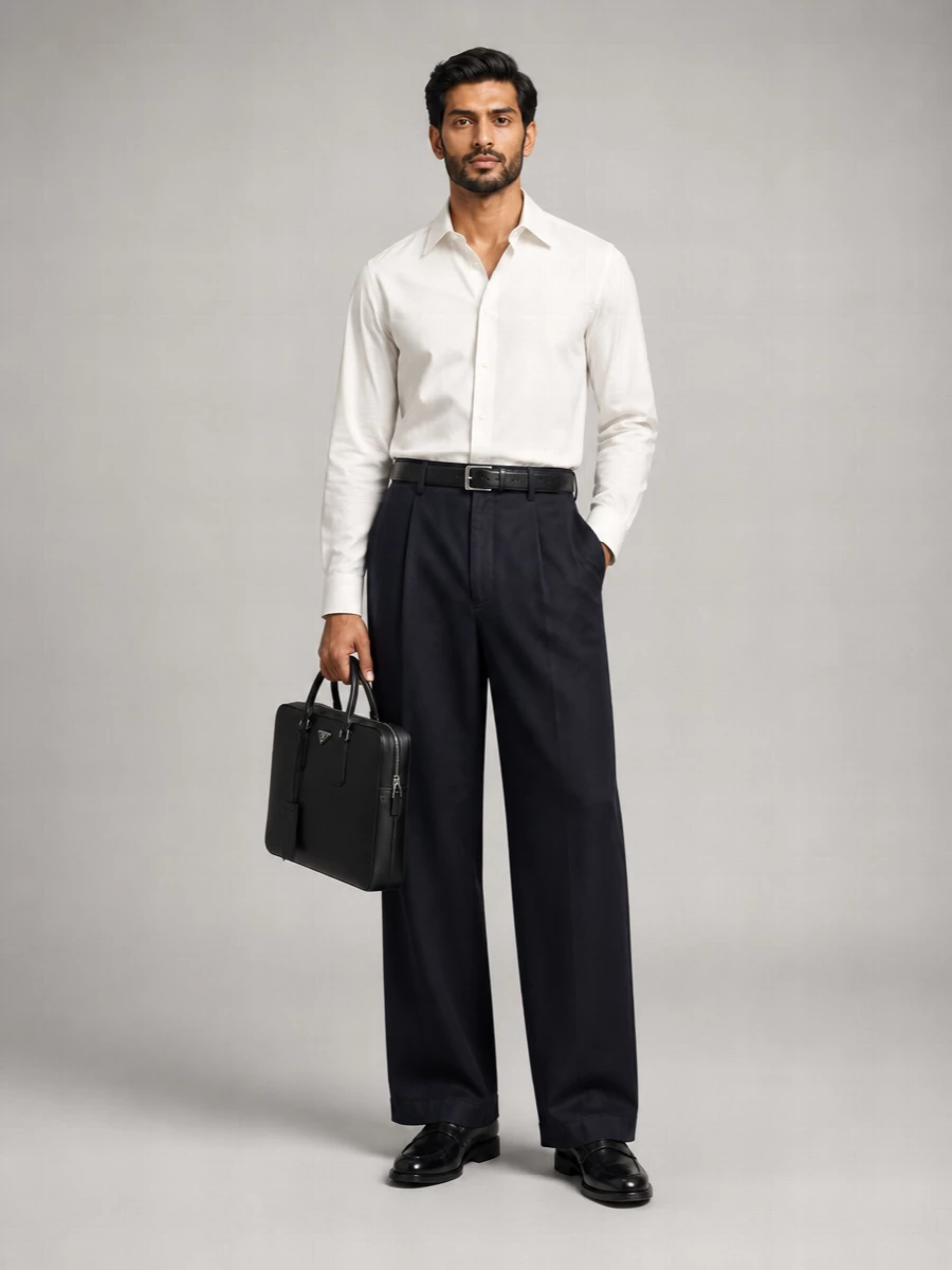 Prada Wide-Leg Trousers