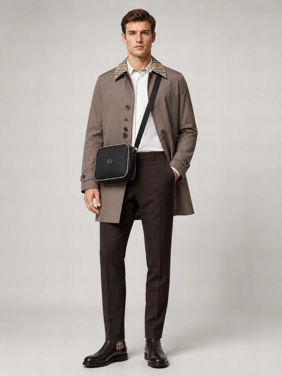Burberry Cotton Trench Coat