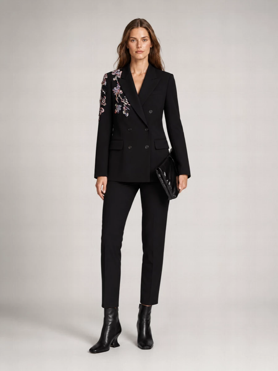 Dries Van Noten Wool Suit Jacket