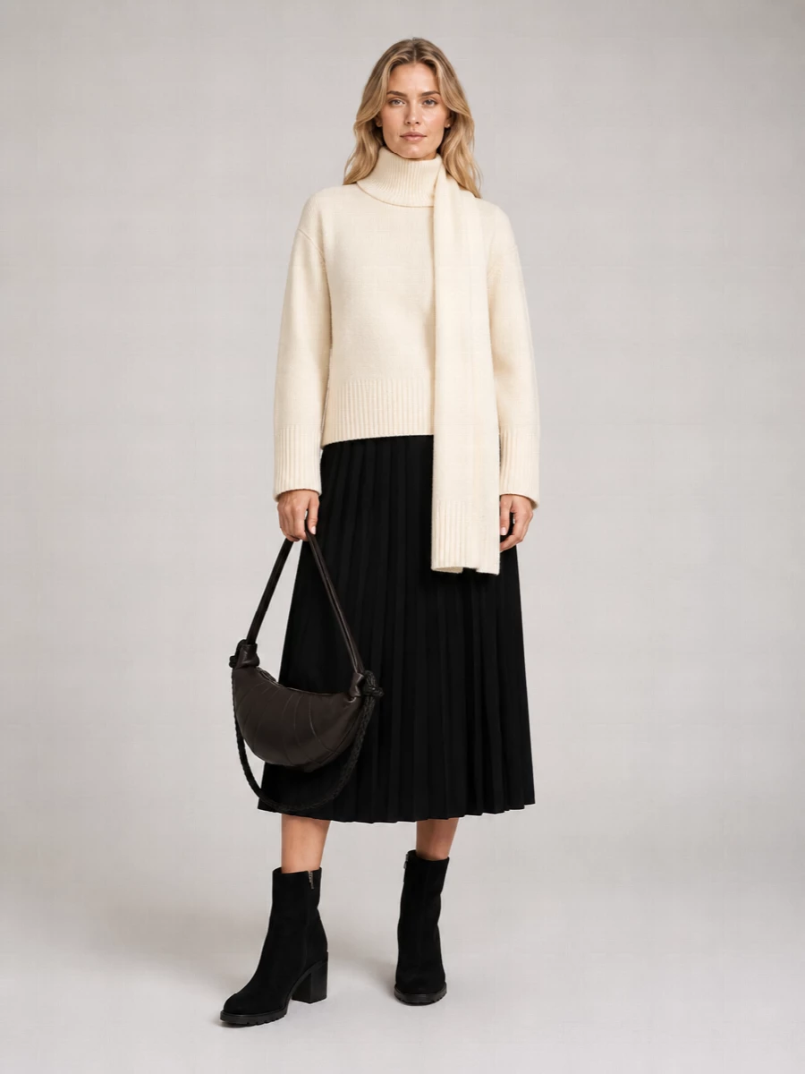 Lisa Yang Cashmere Turtleneck Sweater