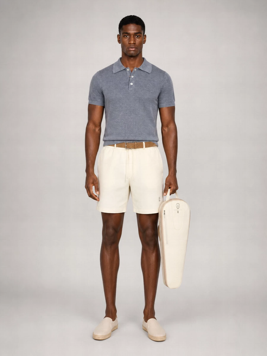 Brunello Cucinelli Polyester Swim Shorts