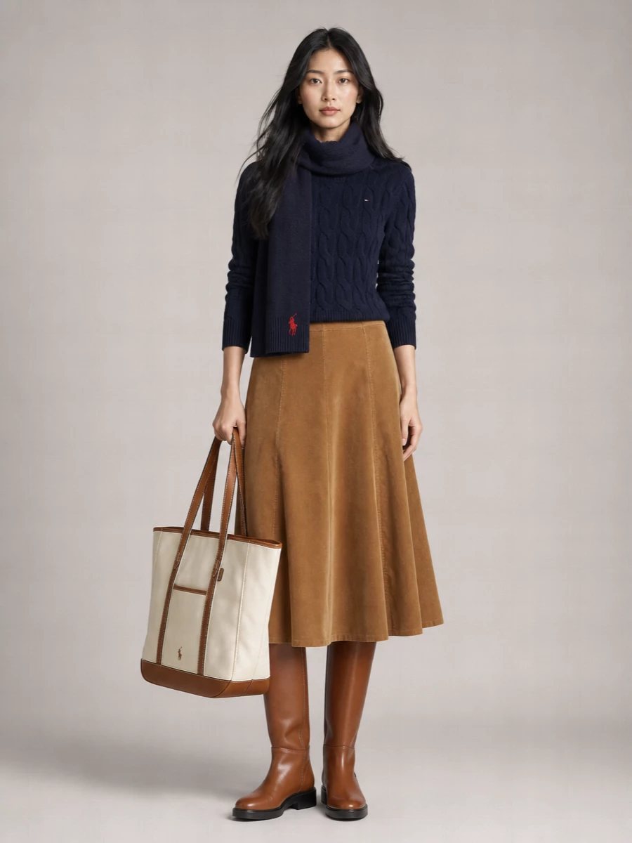 Tommy Hilfiger Cable-Knit Wool Jumper