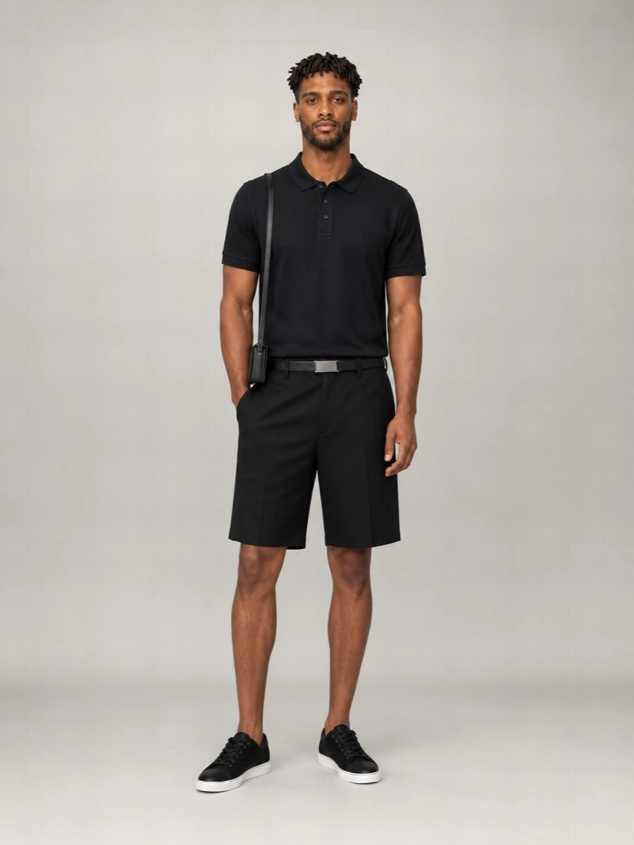 Isabel Marant Afko Cotton Piqué Short-Sleeve Polo Shirt