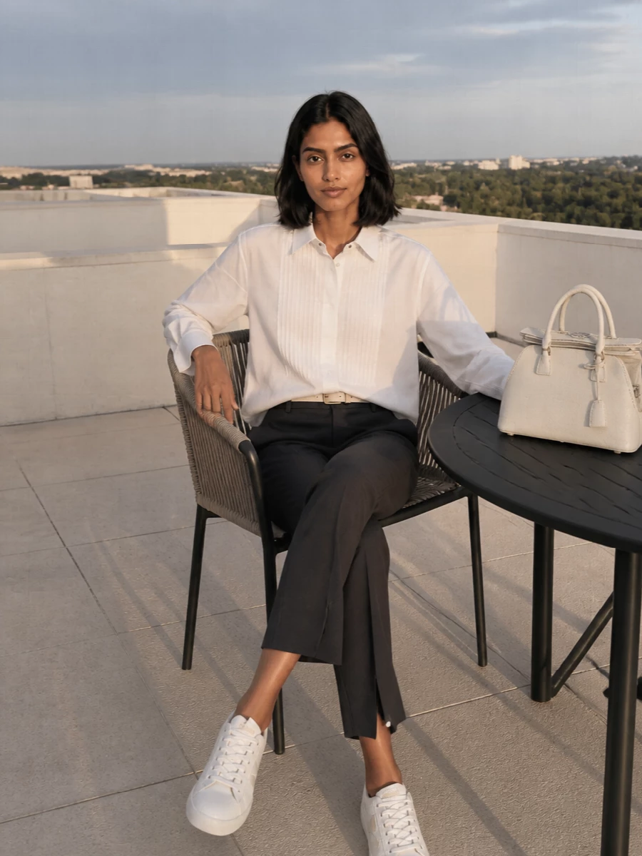 Golden goose shirt gucci charcoal trousers