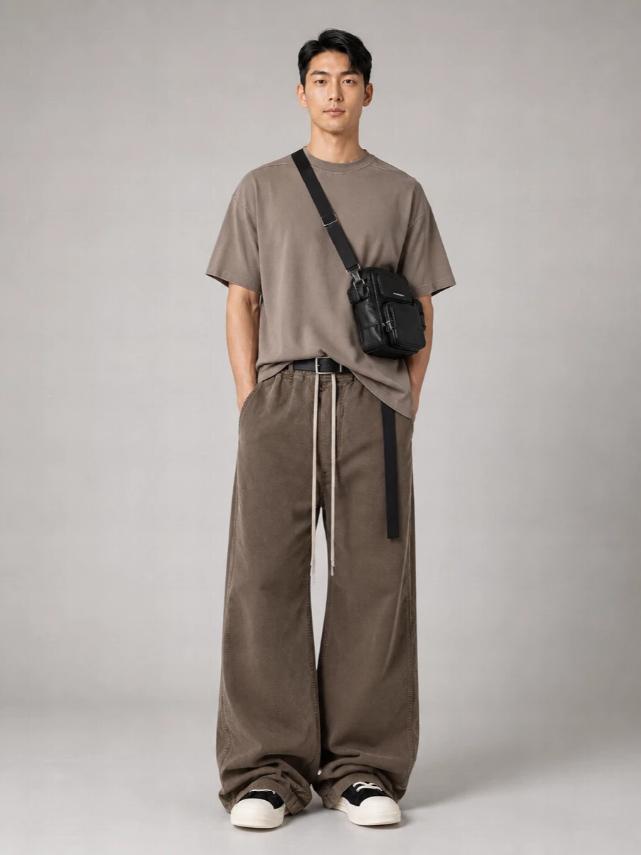Rick Owens Drkshdw Cotton Oversized T-Shirt