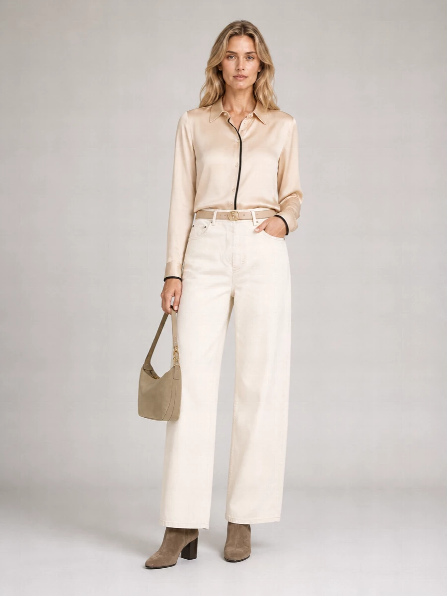 Forte Forte Denim Wide Leg Jeans