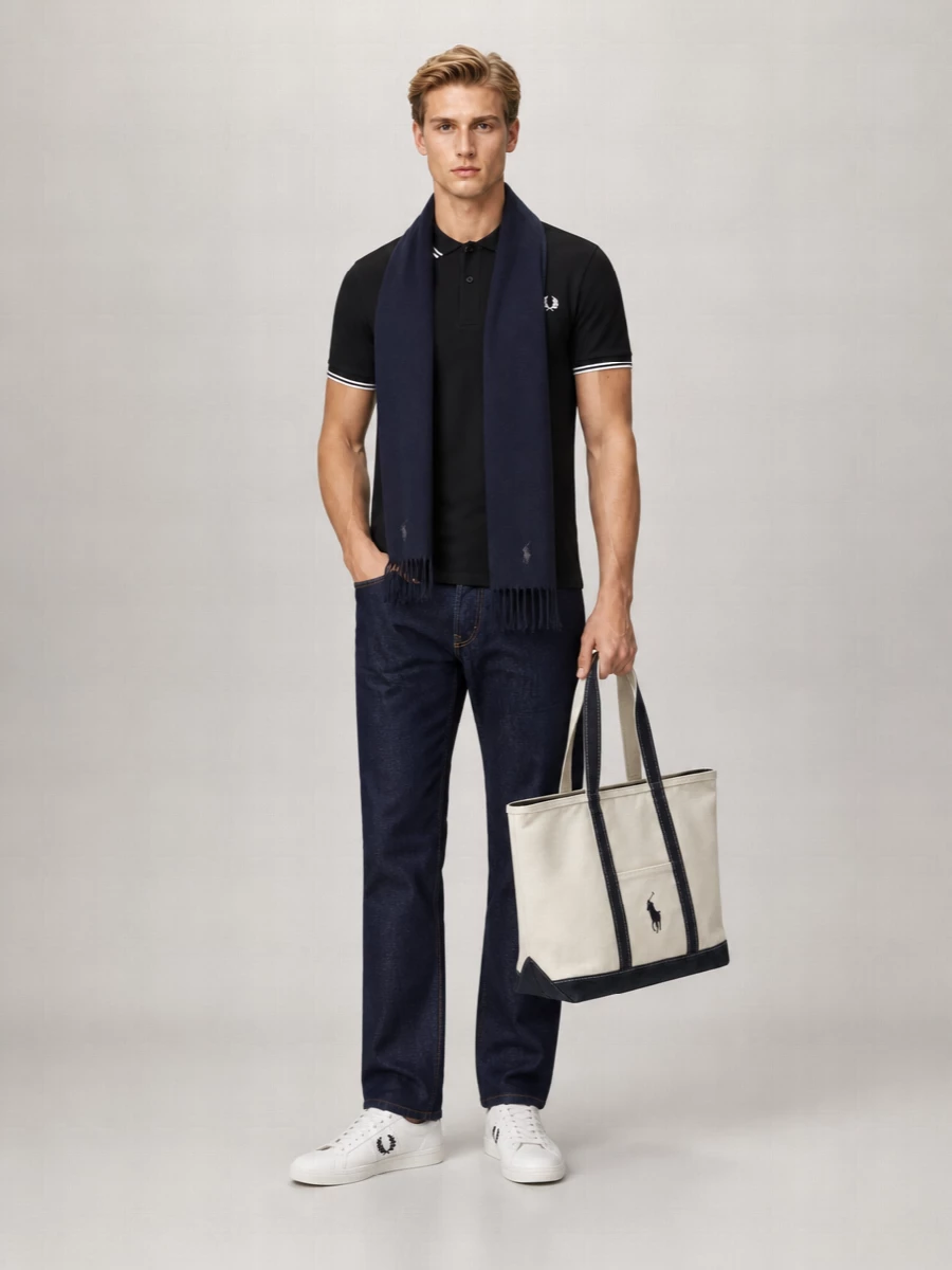 Fred Perry Cotton Piqué Polo Shirt