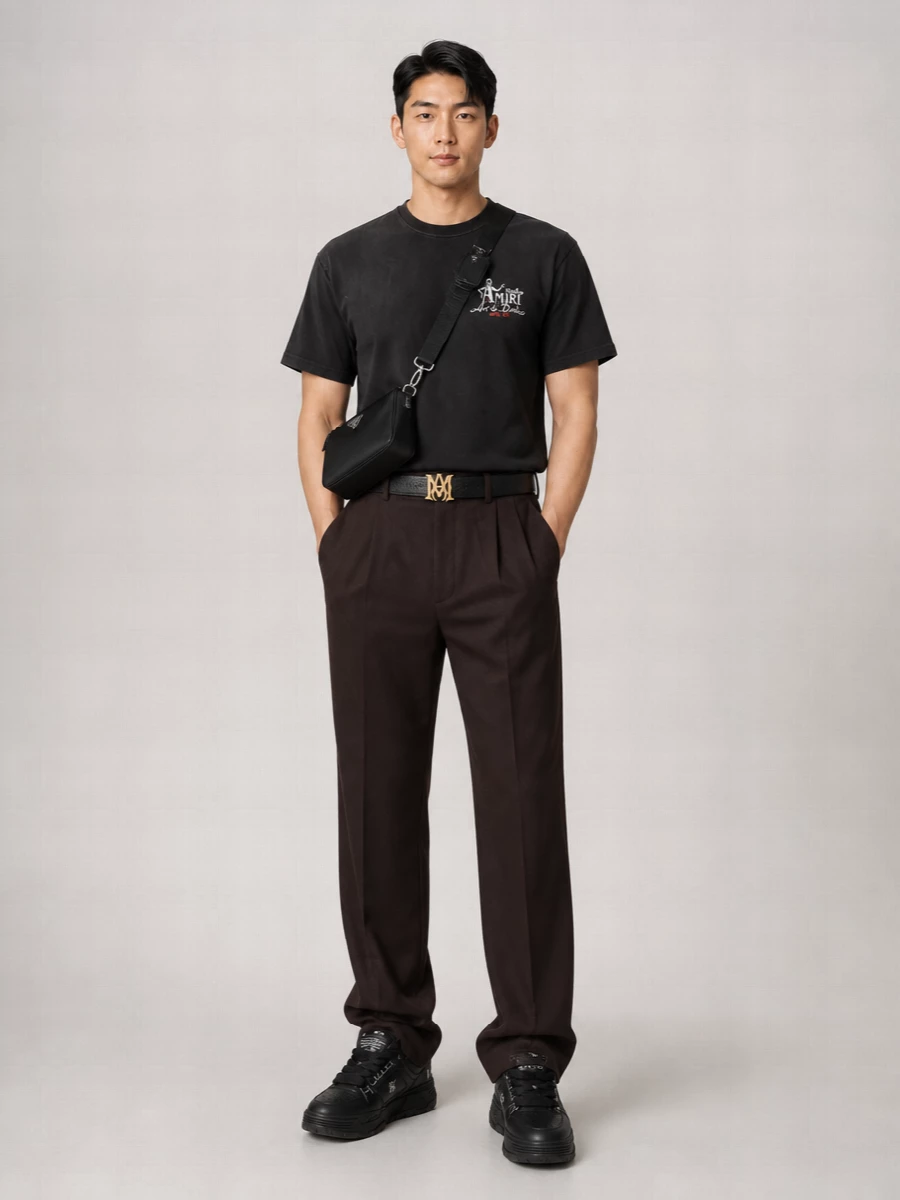 Amiri Cotton Printed T Shirt