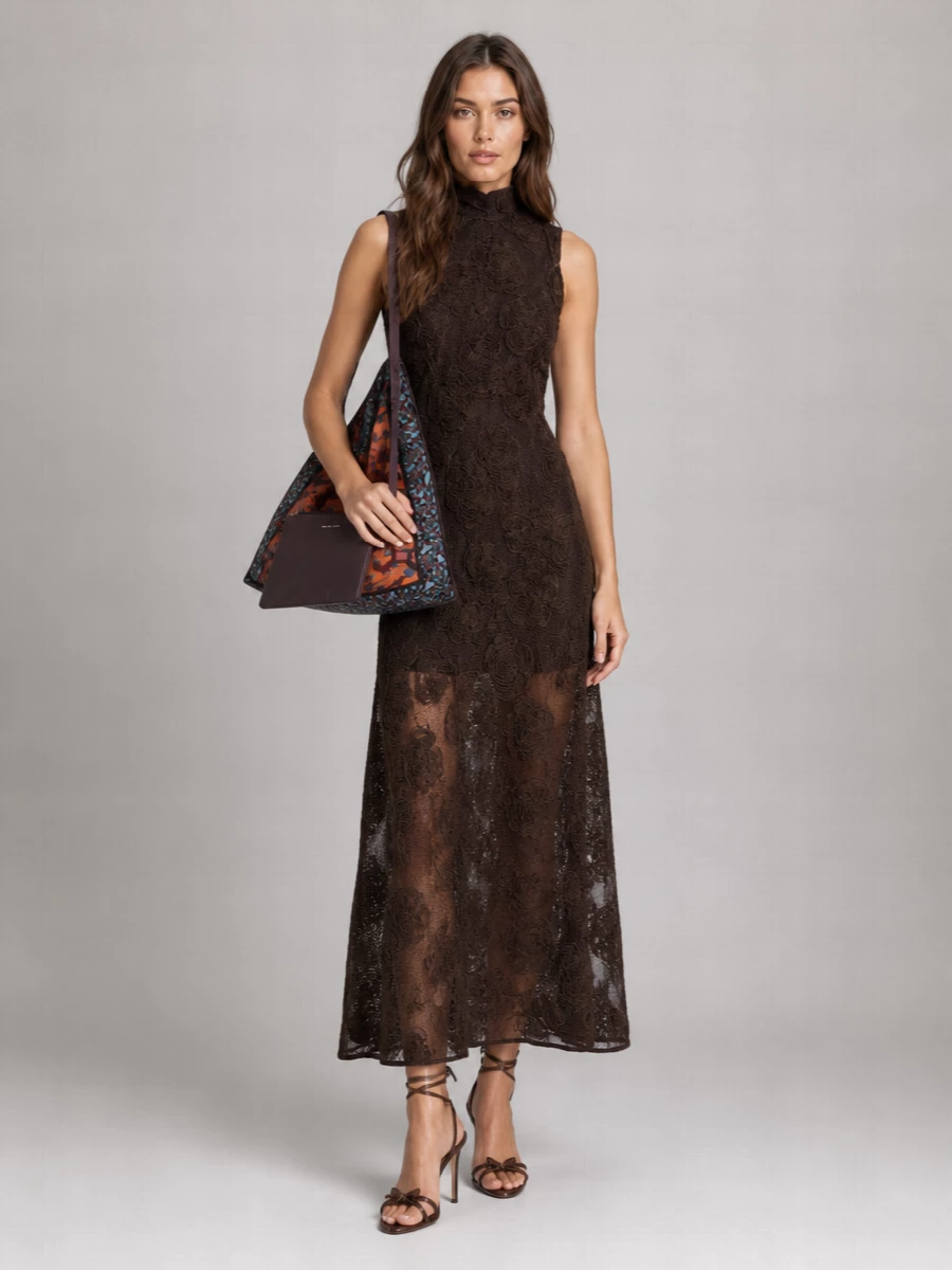 Dries Van Noten Printed Shoulder Bag