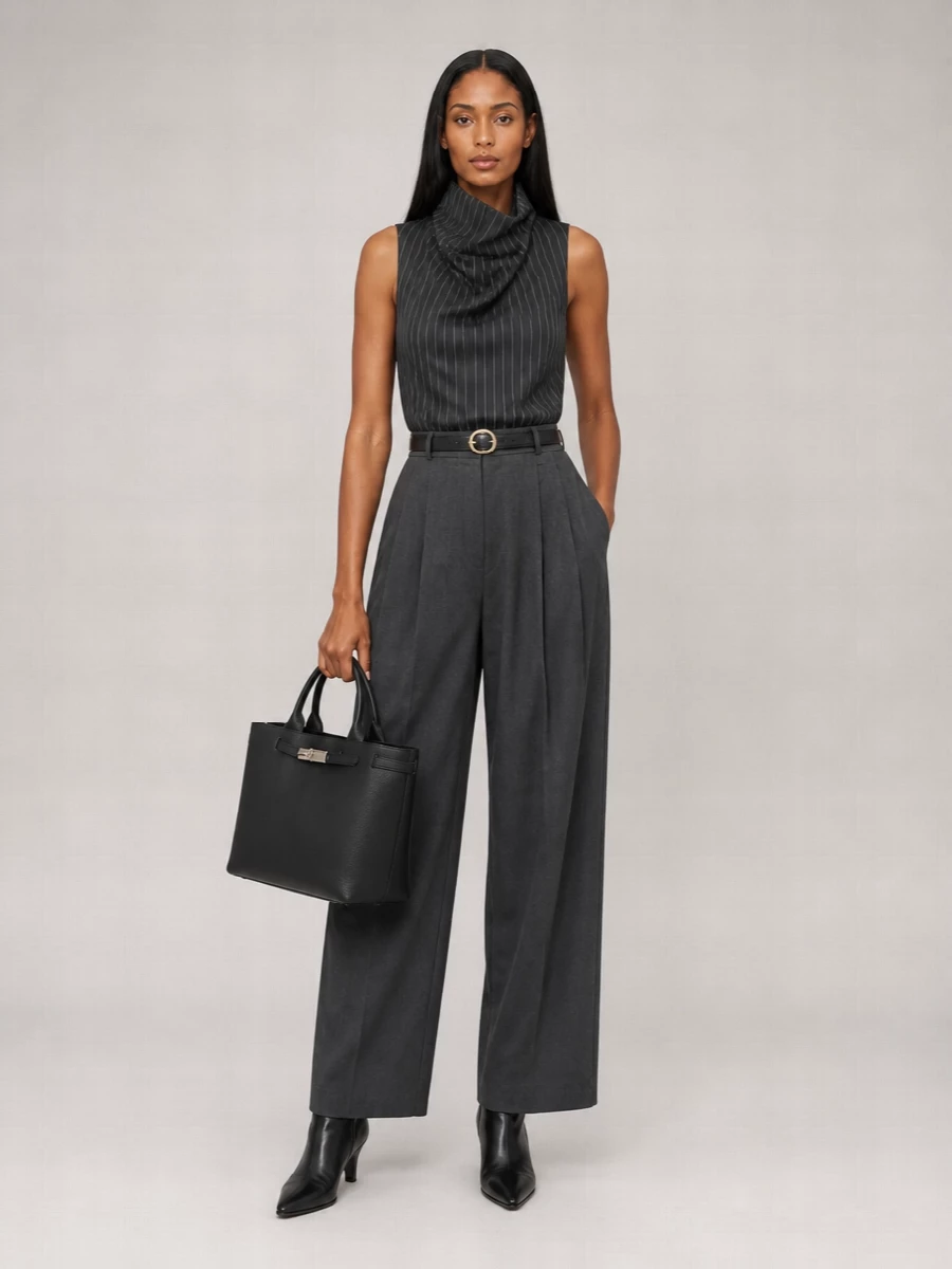 Sportmax Wool Tailored Trousers