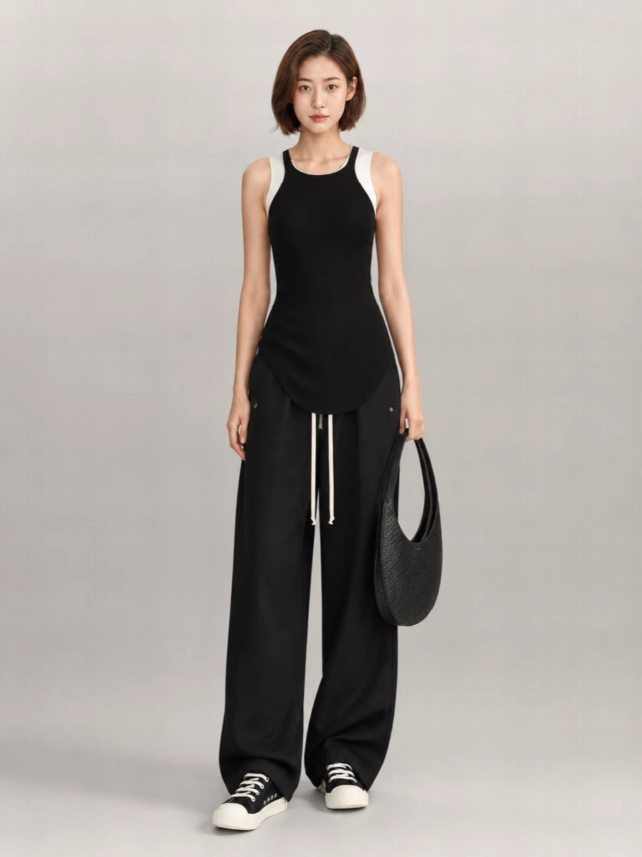 Rick Owens Drkshdw Ribbed Tank Top