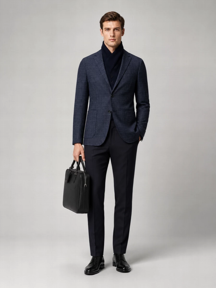 Zegna Two-Button Single-Breasted Tailored Jacket