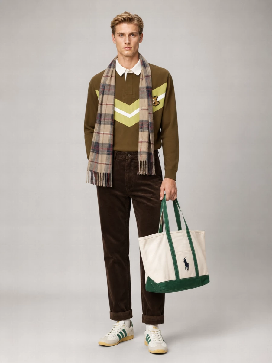 Polo Ralph Lauren Fringed Scarf
