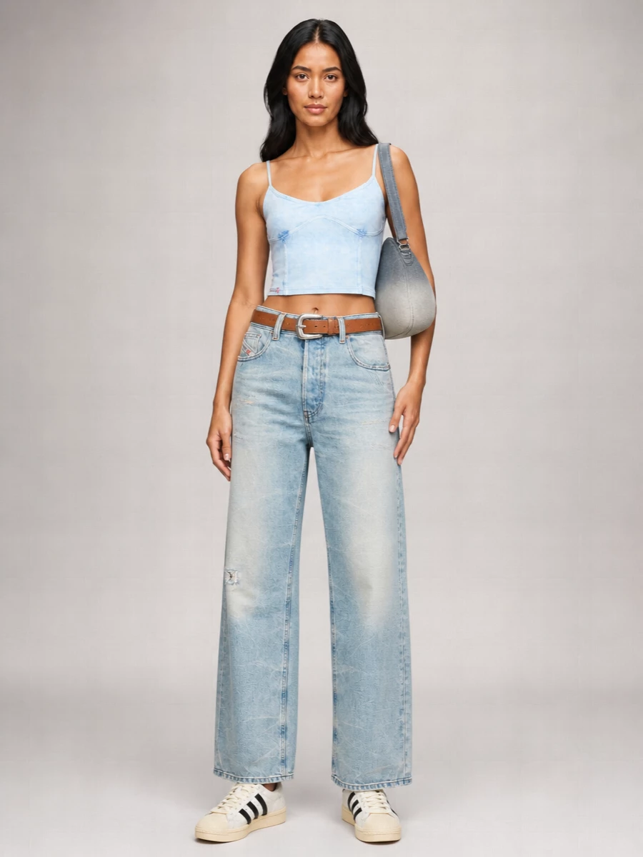 Diesel Straight-Leg Denim Jeans