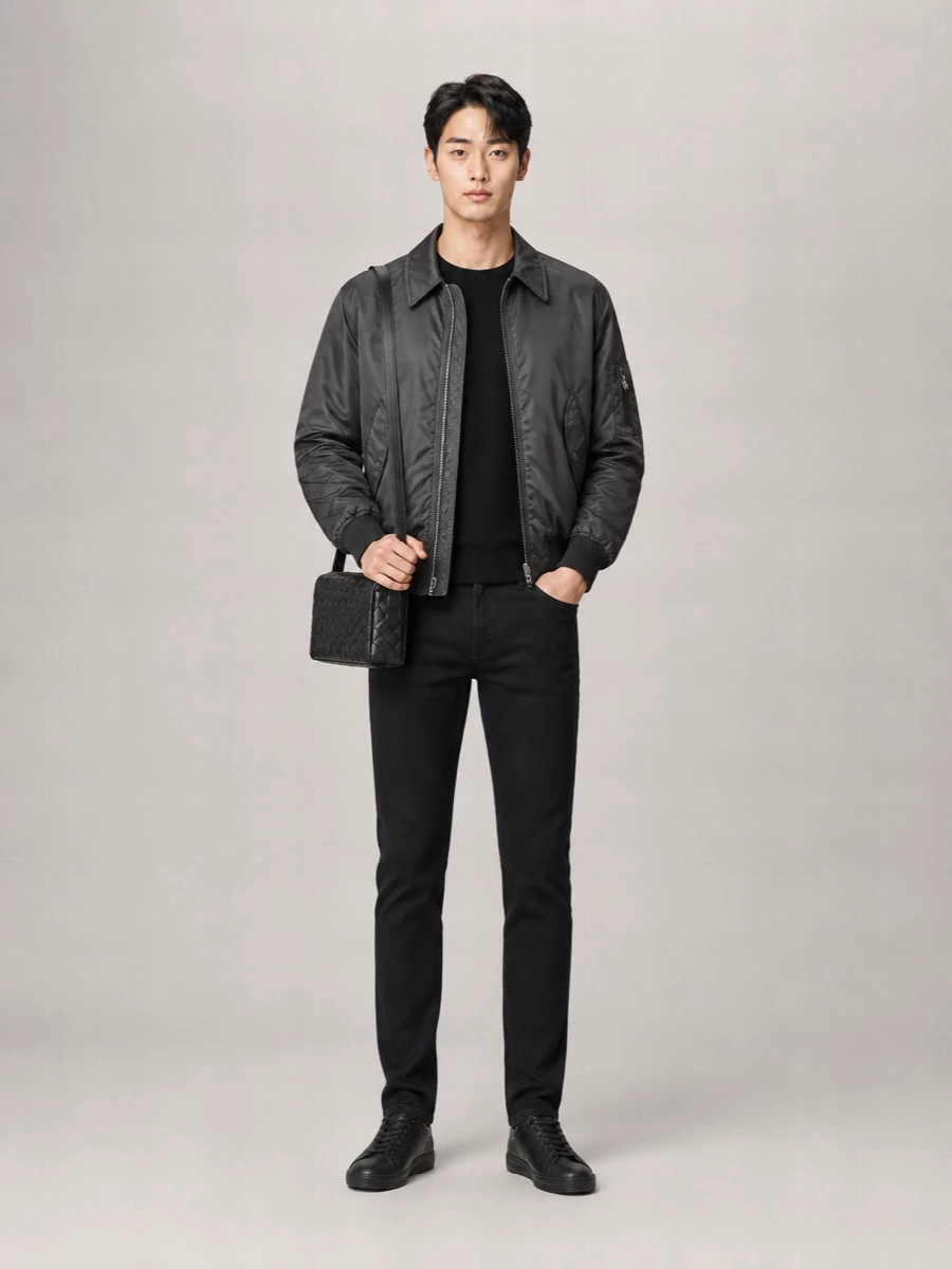 Tom Ford Ribbed Bomber Jacket