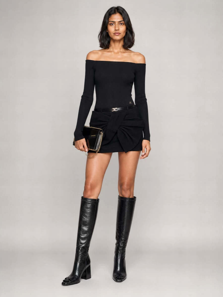 Courrèges Vinyl Chunky-Heel Ankle Boots