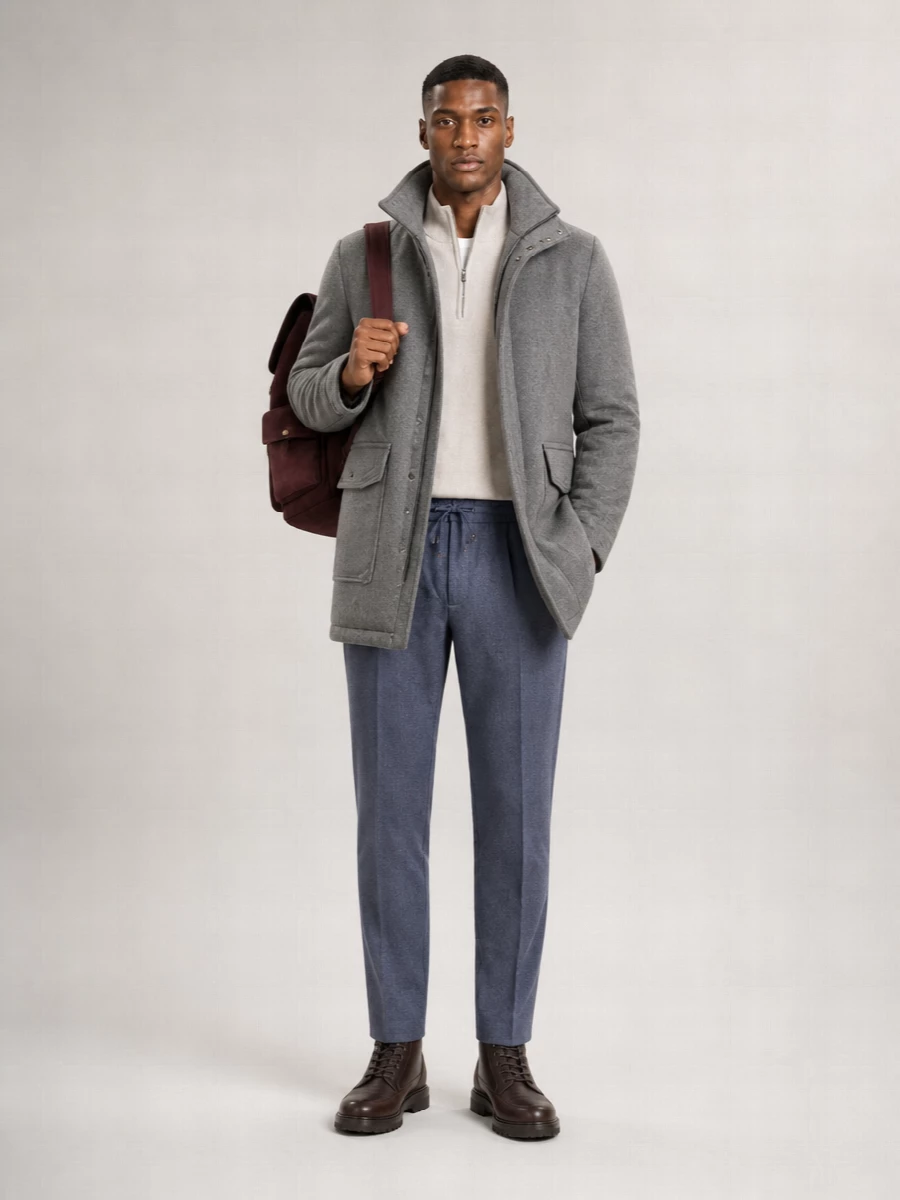Brunello Cucinelli Cashmere Padded Coat