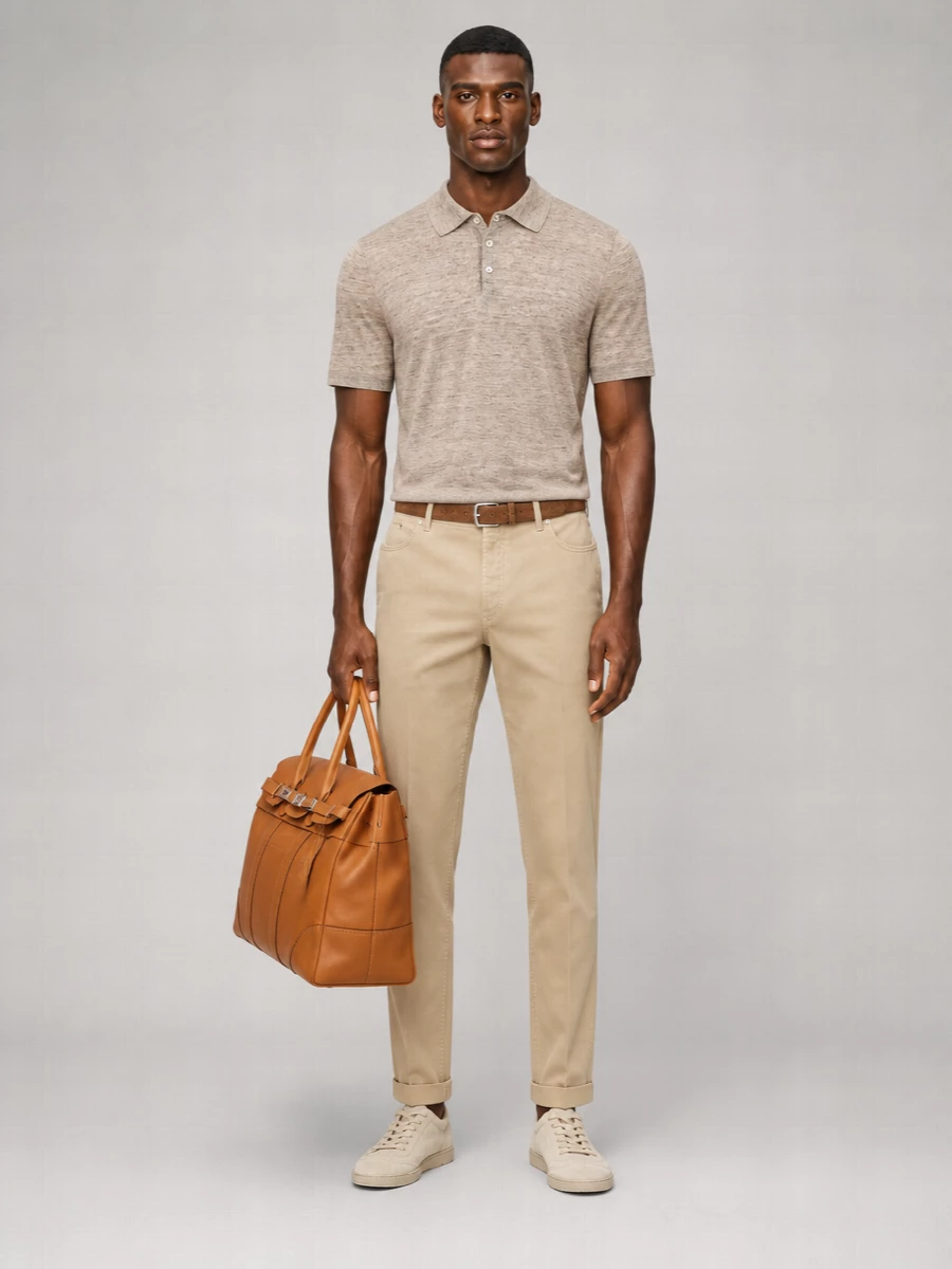 Brunello Cucinelli Denim Tapered Jeans