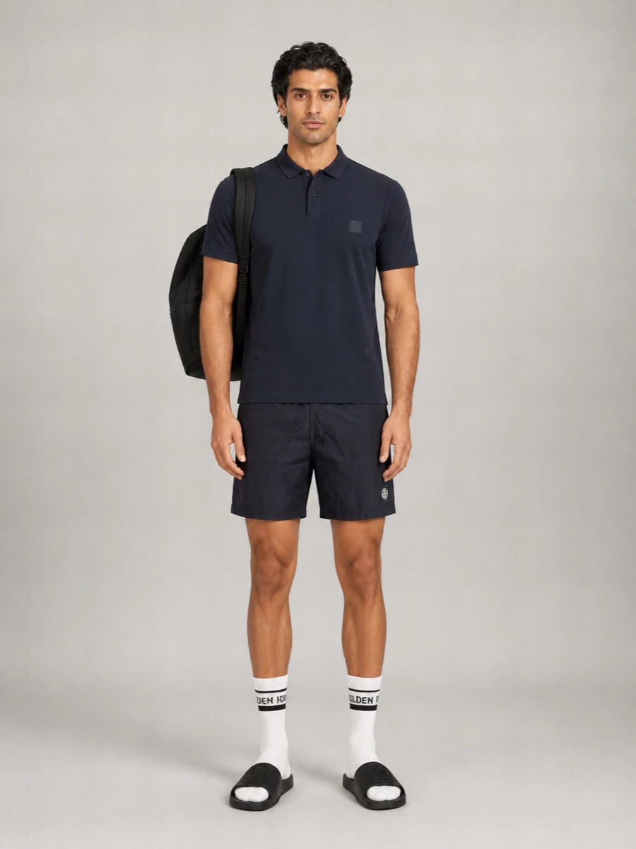 Stone Island Mid-Length Swim Shorts