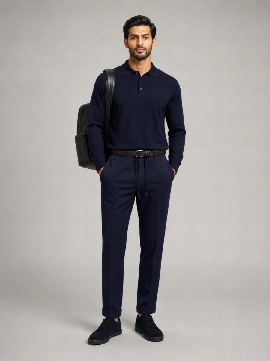 Brioni Braided Leather Belt