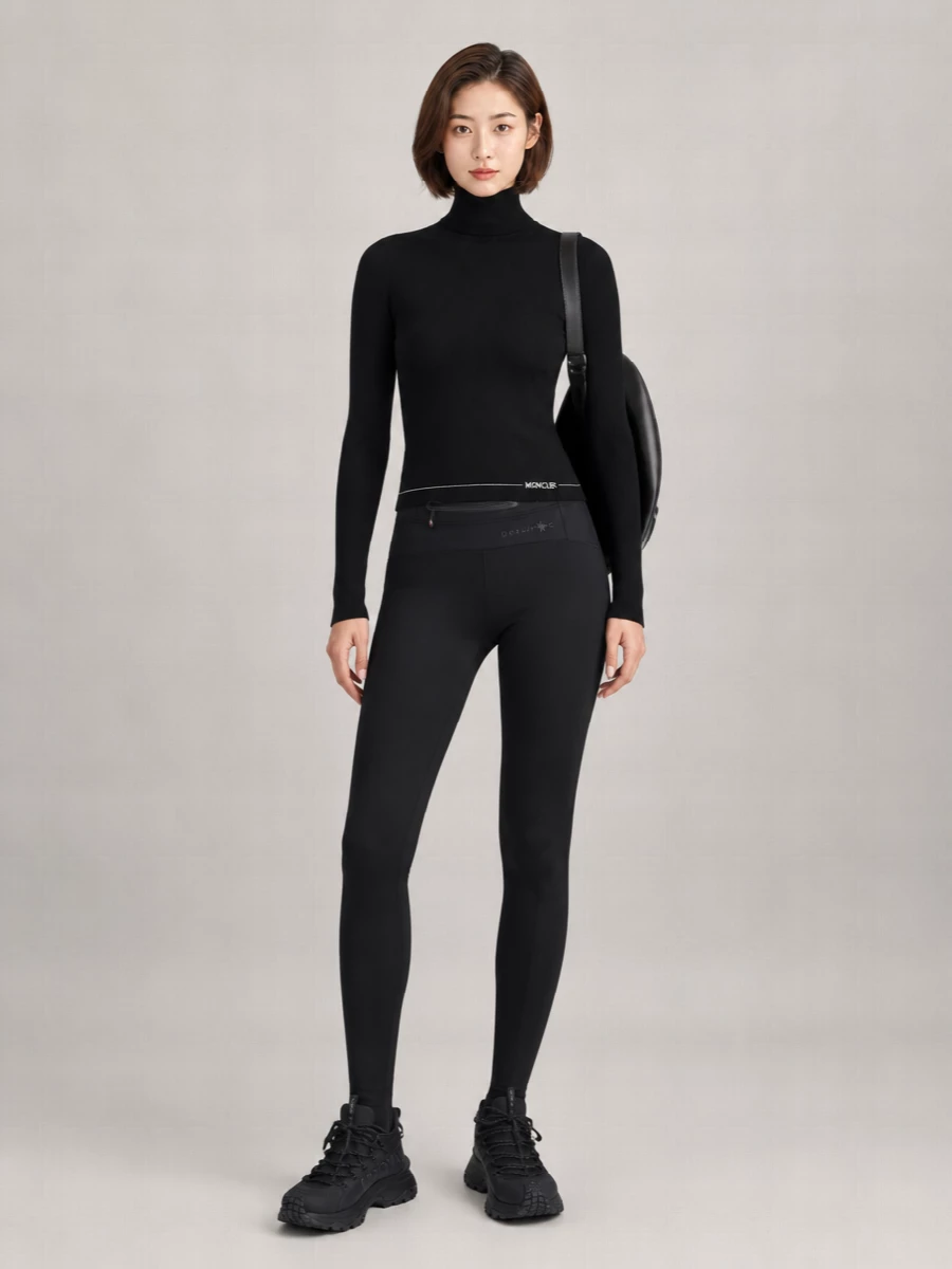 Moncler Grenoble High-Rise Slim-Fit Leggings