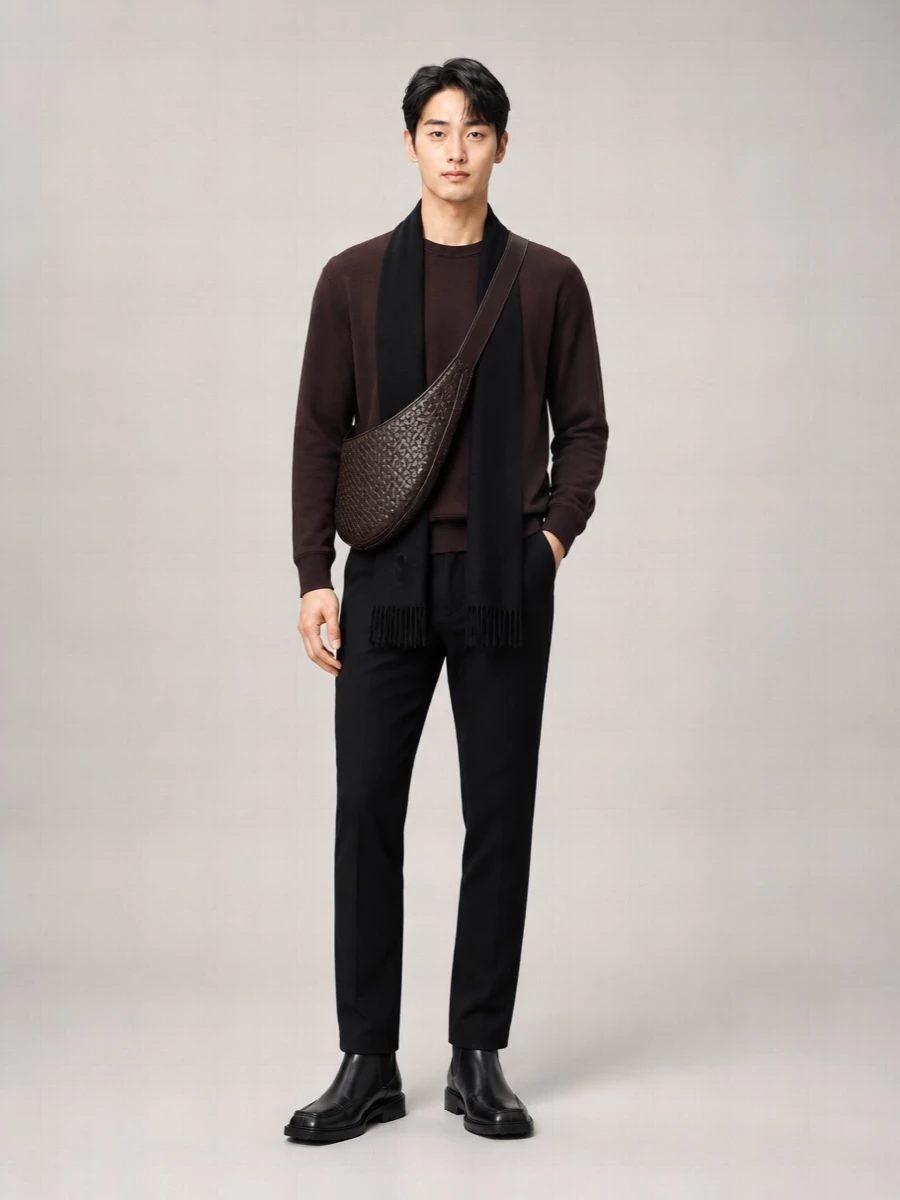Saint Laurent Cotton Cassandre Sweatshirt