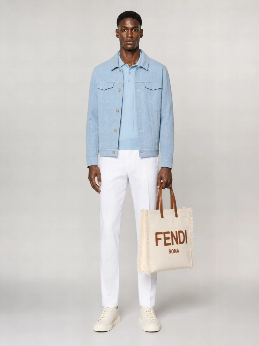 Kiton Cotton Lightweight Jacket